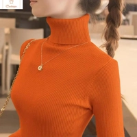 Elegant Korean Turtleneck Knitted Sweater