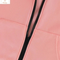 Casual Oversized Fleece Zip-Up Hoodie