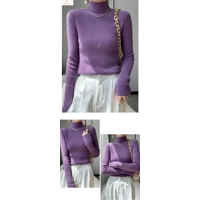 Cozy Knit Half Neck Winter Sweater