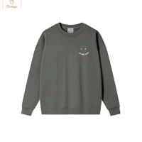 Cozy Oversized Embroidered Cotton Hoodie Sweatshirt