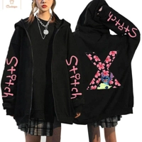Kawaii Disney Lilo & Stitch Zip Hoodie