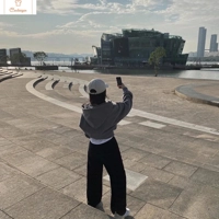 Y2K Zip Up Hoodie Womens Oversized