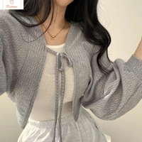 Lightweight Summer Lace-up Cardigan for Women