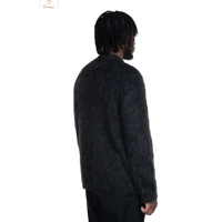 Unisex Cat Pattern Mohair Sweater