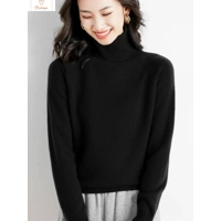 Womens Cashmere Turtleneck Sweater Jumper