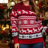 Christmas Family Matching Knit Sweater Outfits