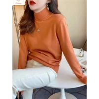 Chic Turtleneck Pullover Sweater for Women