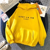 Casual Long Sleeve Hooded Sweatshirt Pullover