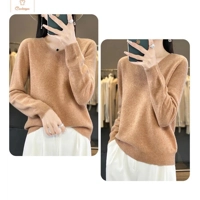 Womens V-neck Long Sleeve Fashion Sweater