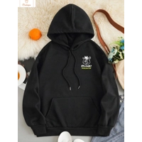 Cute Cat Cartoon Hooded Sweatshirt for Women