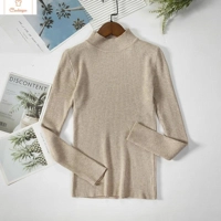 Soft Knit Cashmere Turtleneck Sweater Top