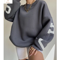 Womens Y2K Grunge Pullover Hoodie