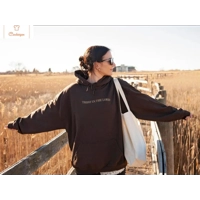 Love Like Jesus Oversized Christian Hoodie