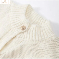 Womens Loose Fit Casual Cardigan Sweater