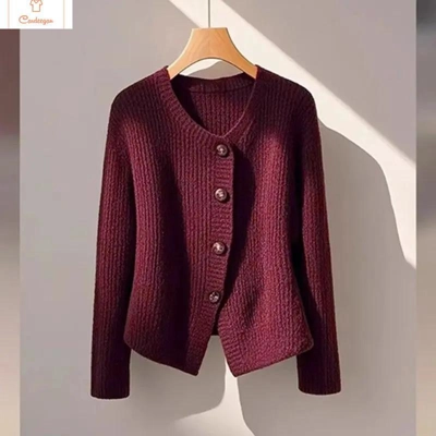 Autumn Winter Vintage Slim Wool Cardigan Autumn Winter Vintage Slim Wool Cardigan