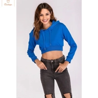 Cardeegan Womens Crop Top Hoodie