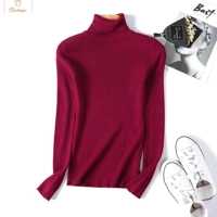 Cardeegan Womens Knitted Turtleneck Sweater