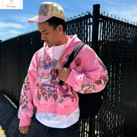 Retro Gothic Harajuku Zip-Up Hoodie