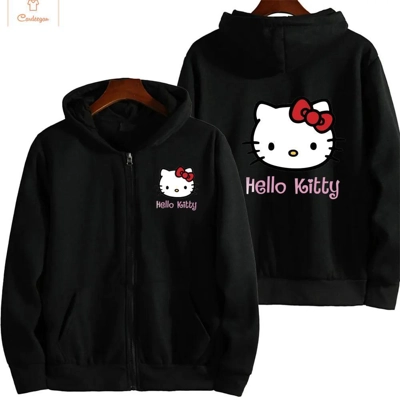 Cardeegan Hello Kitty Zipper Hoodie Cardeegan Hello Kitty Zipper Hoodie