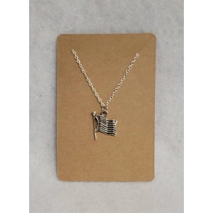 Patriotic Flag Necklace