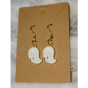Mischief Ghost Enamel Earrings
