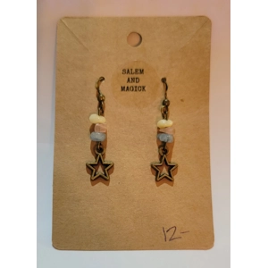 Bronze Star Earrings