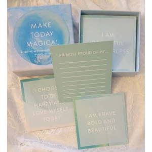 Positive Affirmation Card Set: Make Today Magical