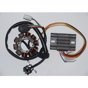 Kawasaki KLX450R Stator Modification Upgrade with Regulator Rectifier