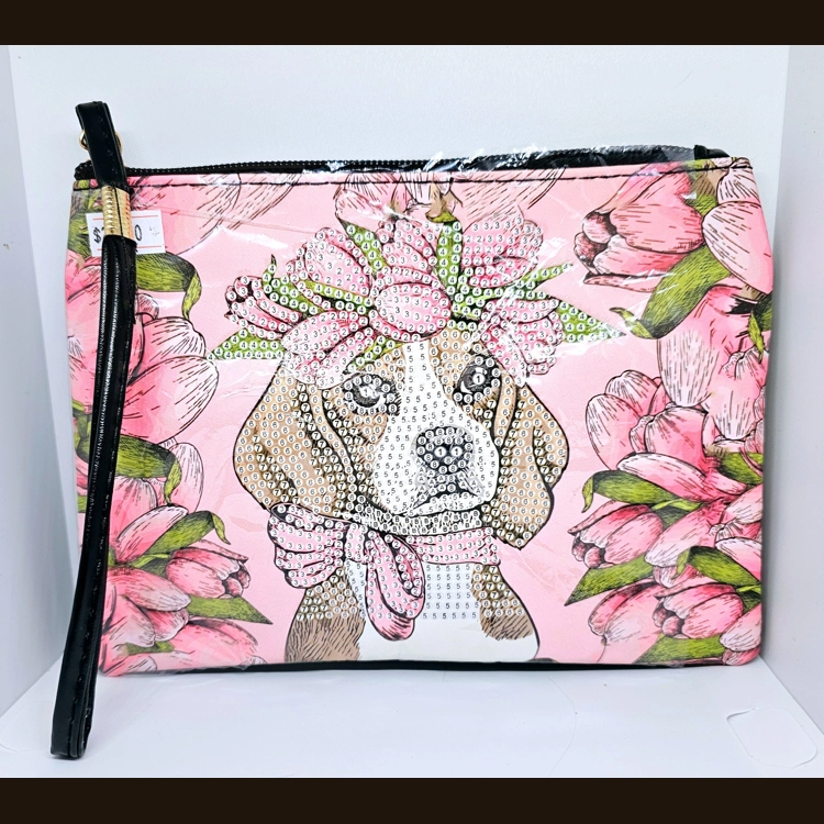 DIY Diamond Gem art purse