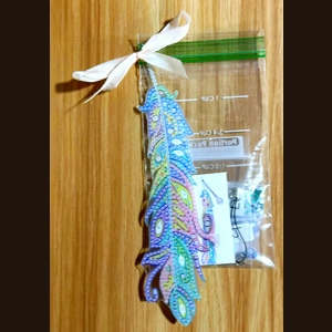 Diamond art and gem bookmark kits