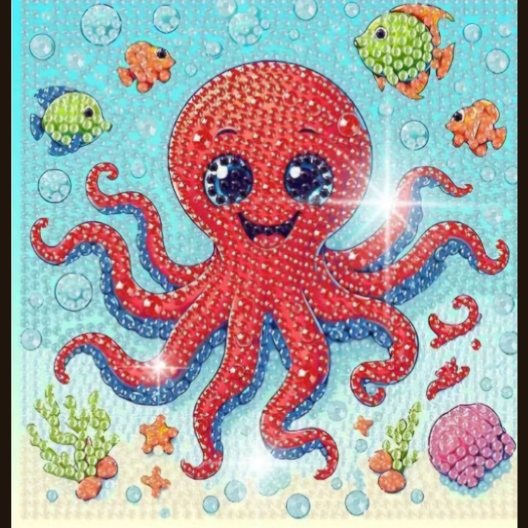 6x6  Children's Diamond Art