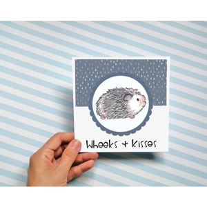 Guinea Pig Card, Teddy Guinea Pig Card, Rex Guinea Pig Card