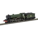 R3448 Class B17 4-6-0 61619 "Welbeck Abbey" in BR green with early emblem