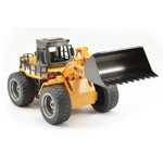 1520 HUINA 2.4G 6CH RC BULLDOZER W/DIE CAST BUCKET