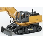 1510 HUINA 1/16 SCALE RC EXCAVATOR 2.4G 11CH W/DIE CAST BUCKET