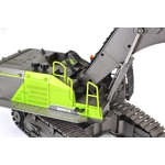 1593 HUINA 1/14TH EXCAVATOR DIECAST CAB/BUCKET, HI-TORQUE DIG SYSTEM