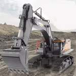 1592 HUINA 1/14TH RC EXCAVATOR 2.4G 22CH W/DIE CAST BUCKET