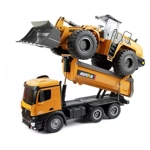 1573 HUINA RC TIPPER/DUMP TRUCK 2.4G 10CH WITH DIE CAST METAL PARTS