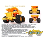 58622 1/24 HEAVY DUMP TRUCK GR-01