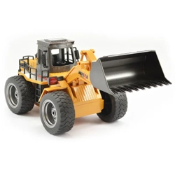 1520 HUINA 2.4G 6CH RC BULLDOZER W/DIE CAST BUCKET