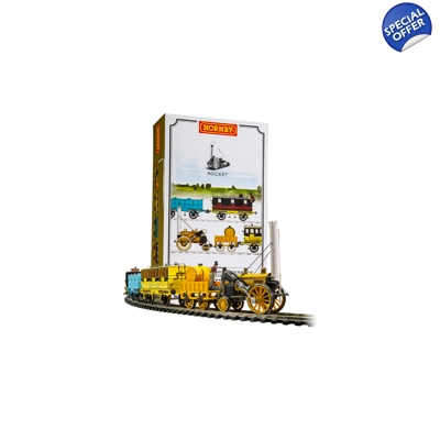 R3956 L&MR, Stephenson's Rocket Royal Mail Train Pack - Era 1