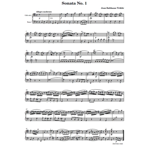 Jean Balthasar Triklir Six Sonates