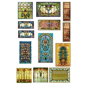 1:24 Stained Glass Windows 3