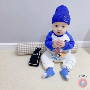 Cute Cartoon Baby One-Piece Pajamas