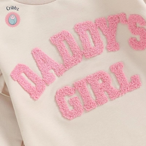 Lovely Autumn Baby Girls Ruffled Romper