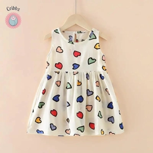 Cribbz Summer Princess A-Line Cotton Dress