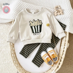 Cotton Cartoon Toddler Sports Set