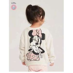 Cute Minnie Printed Baby Girl Hoodie