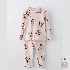 Cute Cartoon Long Sleeve Baby Suit