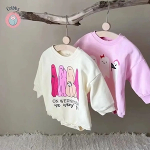 Cute Ghost Print Halloween Baby Romper